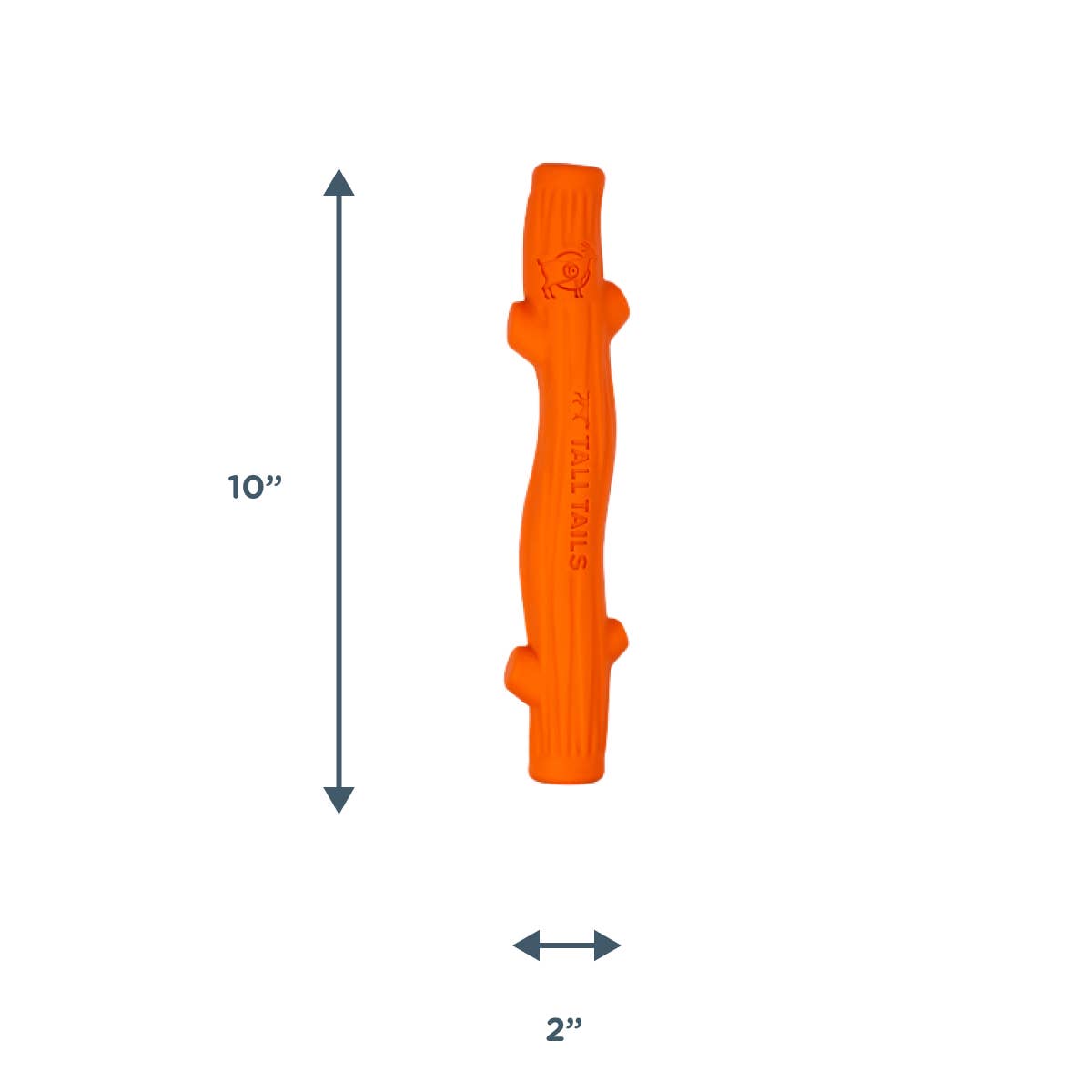 a drawing of an orange handle for a toothbrush