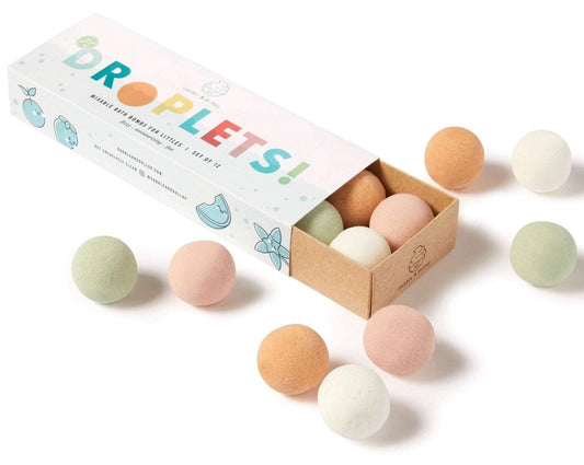 A Box of Kids Droplets Bath Bombs