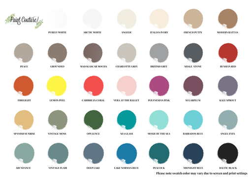 a color chart of different shades of hair