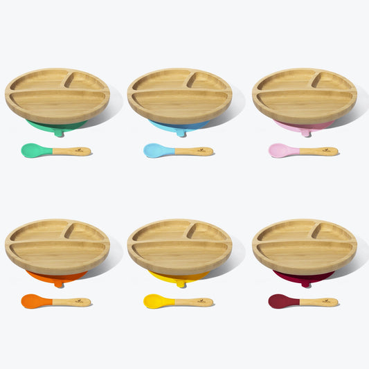 a group of wooden bowls with spoons and spatulas