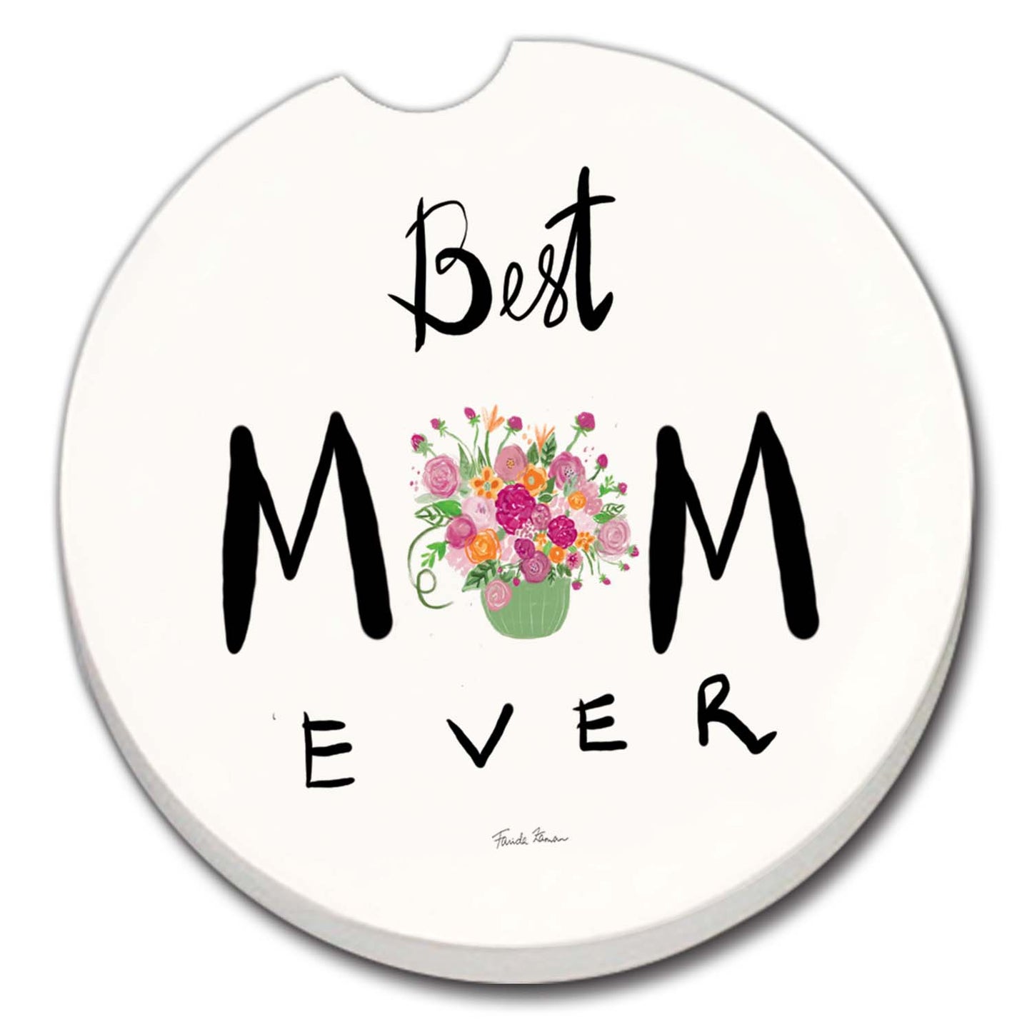 best mom ever car coaster.