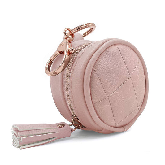 Blush Diaper Bag Charm Pod Keychain