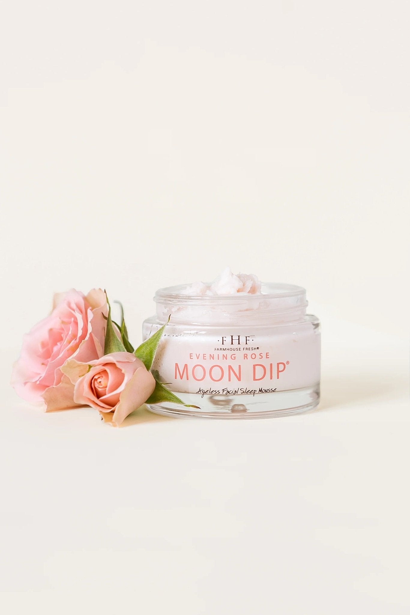 Farmhouse Fresh Evening Rose Moon Dip® Ageless Facial Sleep Mousse 