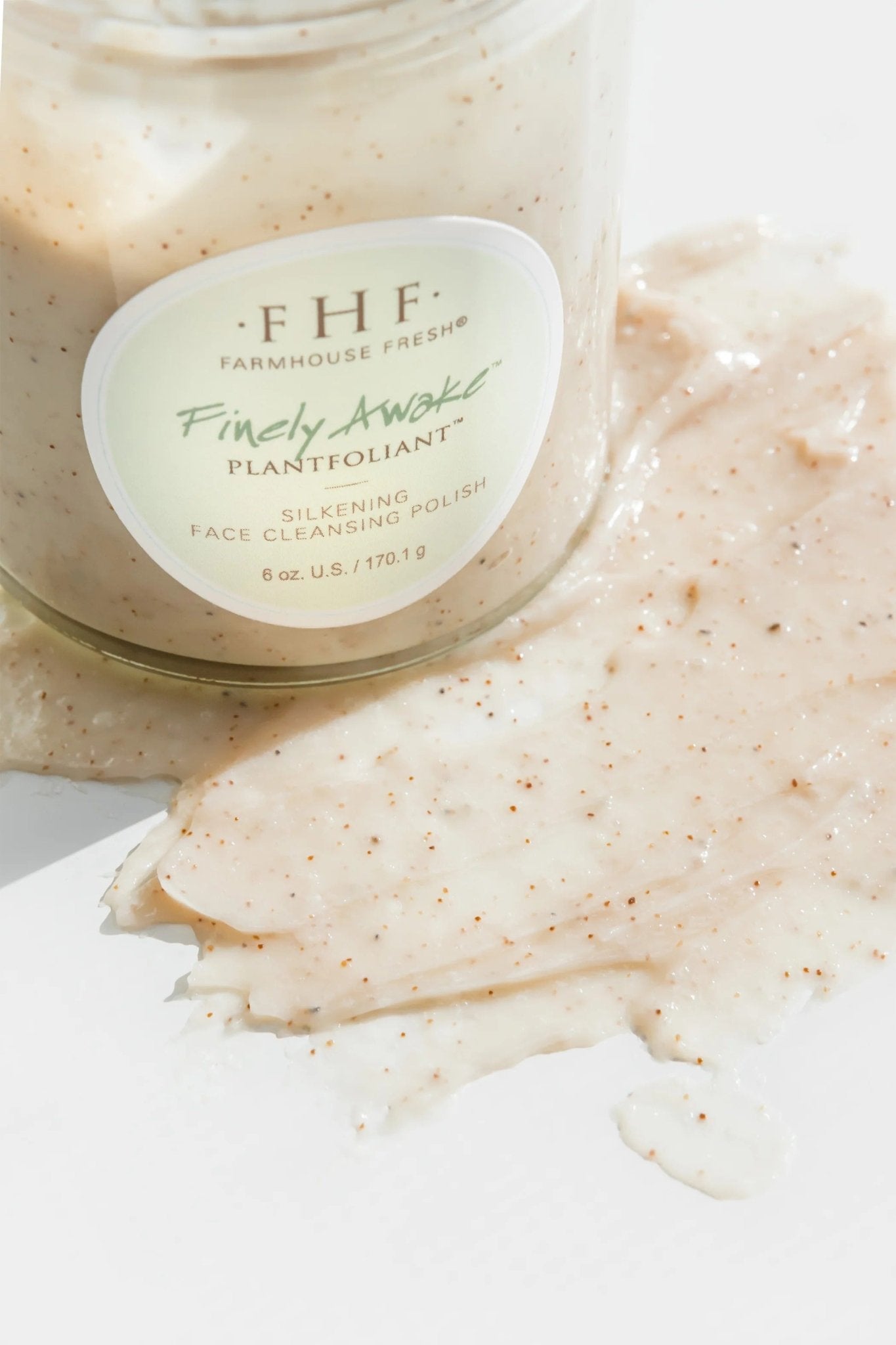 Farmhouse Fresh Finely Awake® Plantfoliant® Silkening Face Cleansing Polish 