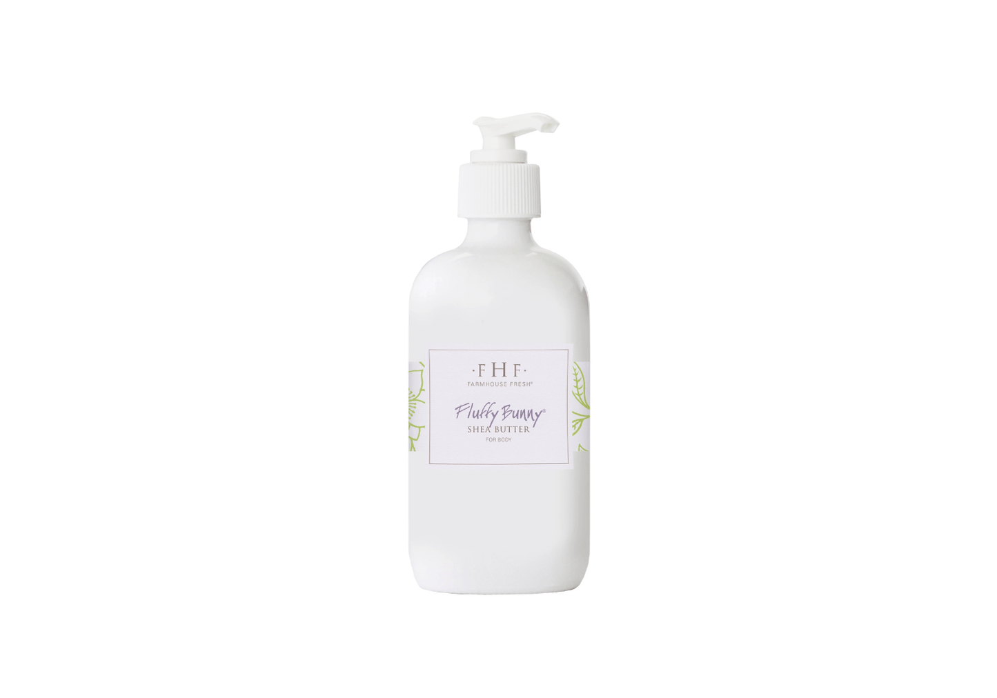 a bottle of hand lotion on a white background