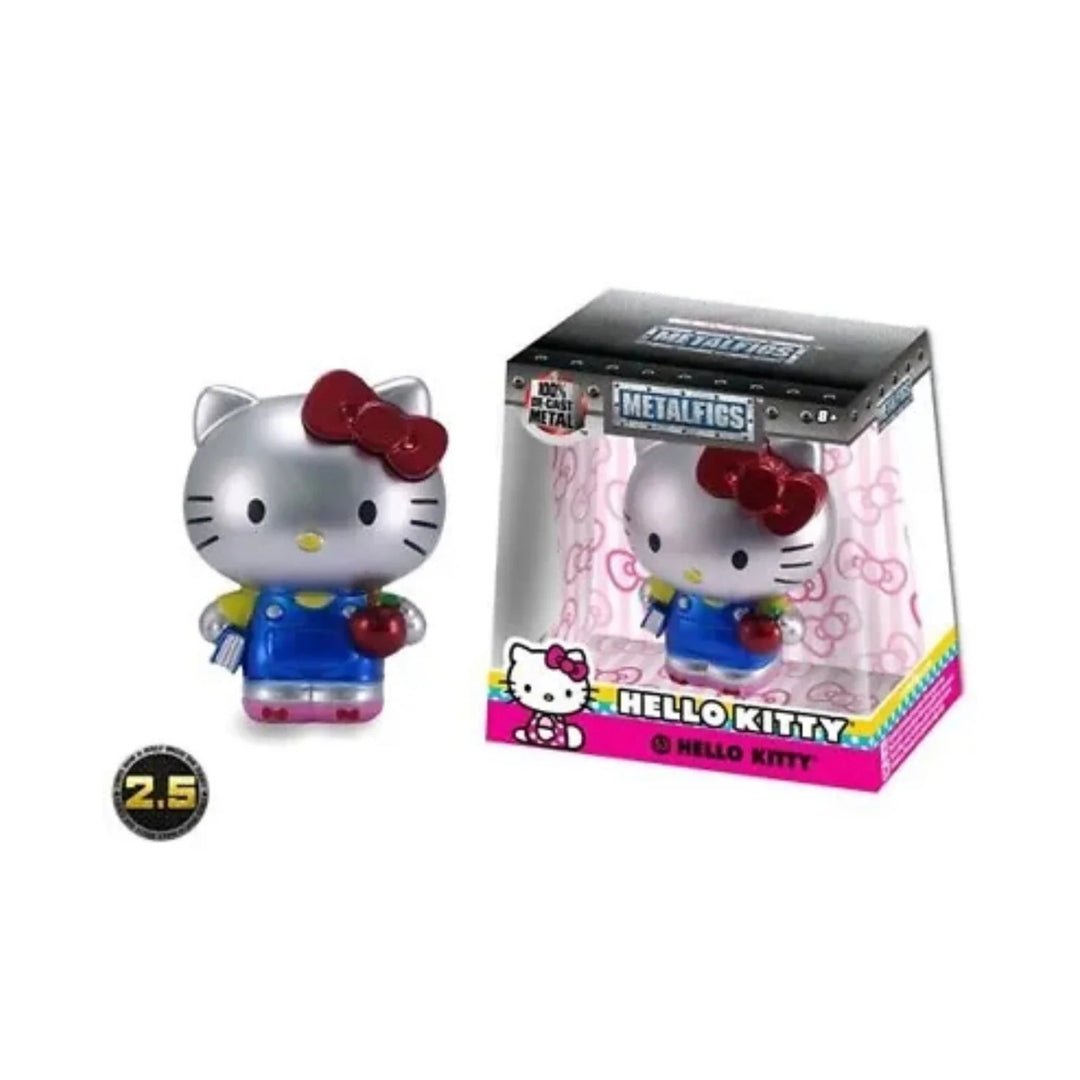 Hello Kitty Megalfigs Die Cast Figurine in blue