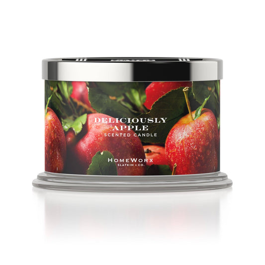 HomeWorx by Slatkin Deliciously Apple Scented Candle