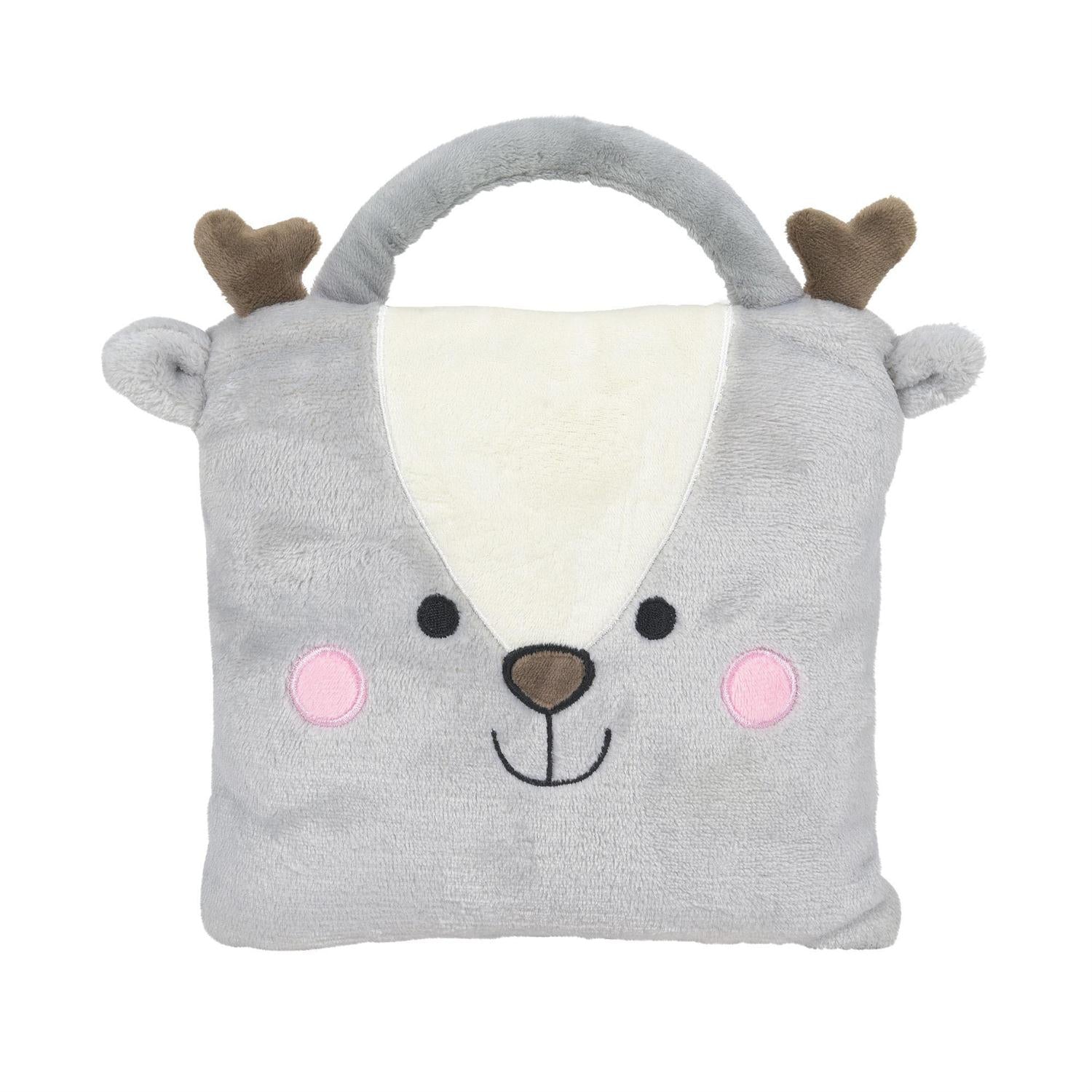 Kids Reindeer Travel Blanket