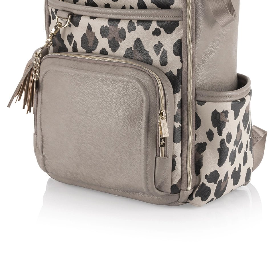 Itzy Ritzy leopard Boss Diaper Bag Backpack