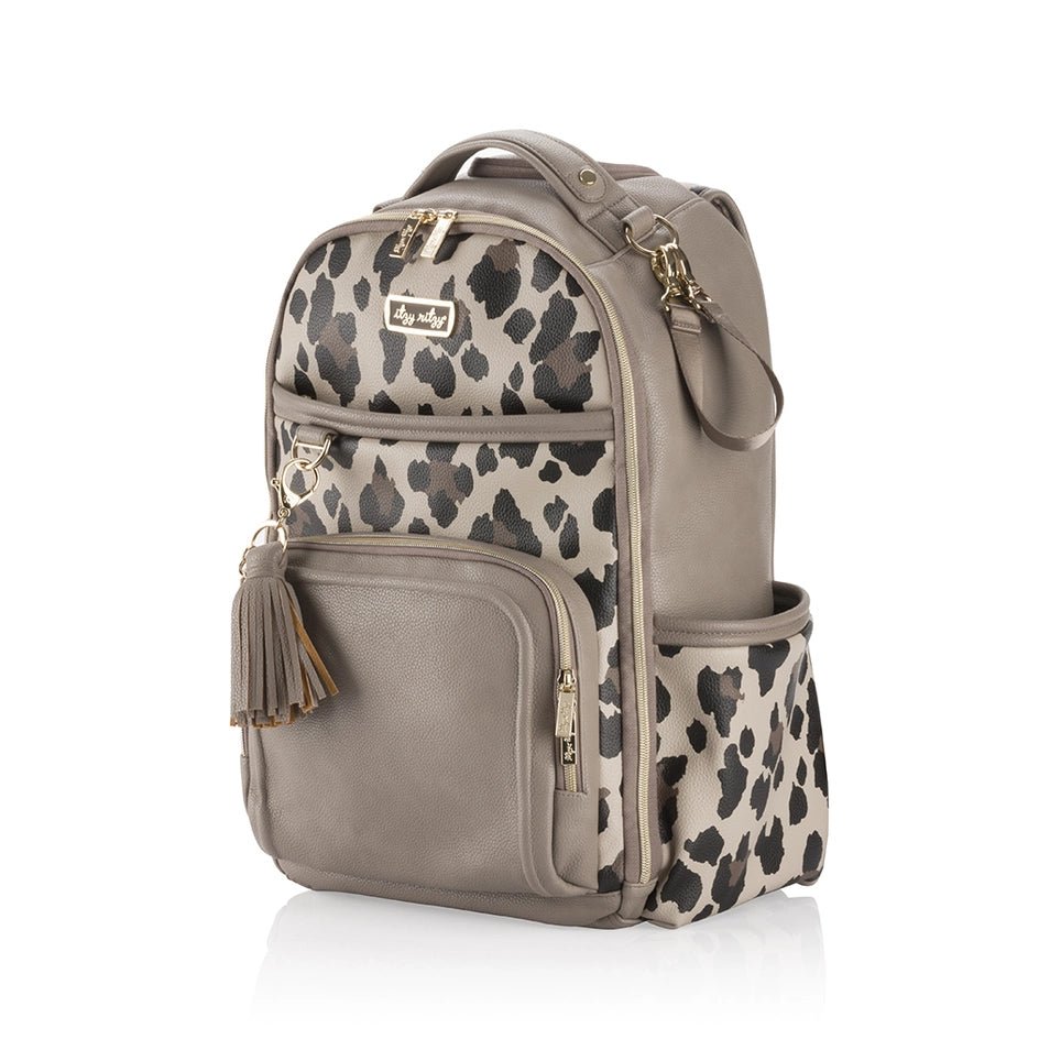 Itzy Ritzy leopard Boss Diaper Bag Backpack