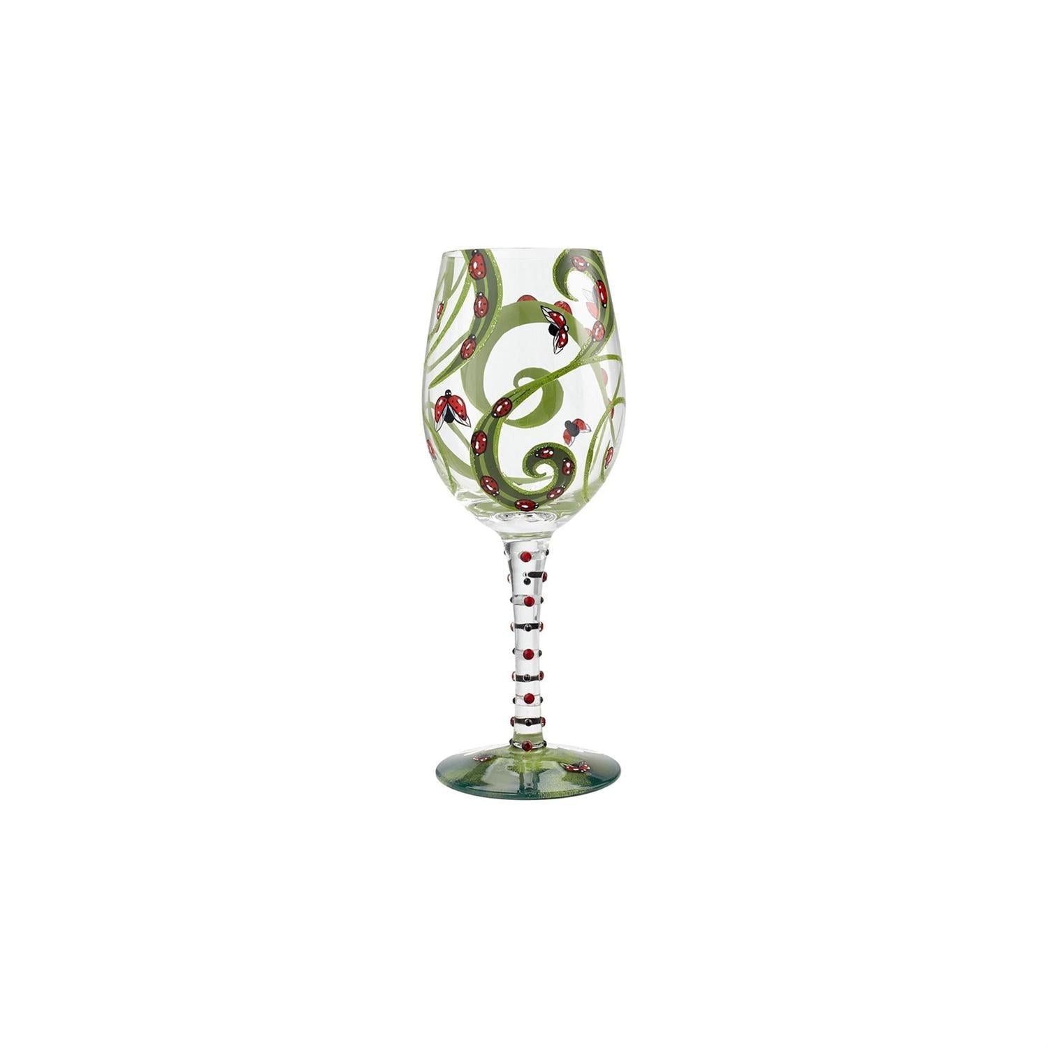 Lolita Ladybug Wine Glass