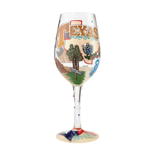 Lolita Lone Star State Wine Glass