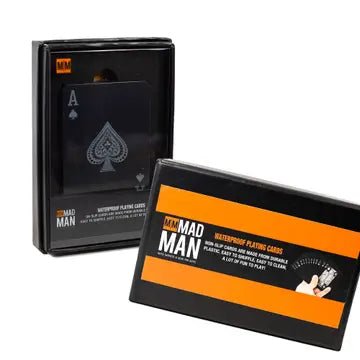 Mad Man Black Edition Waterproof Card Deck