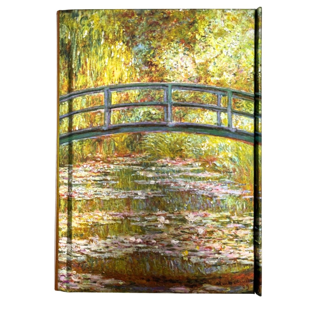 Monet Pocket Journal - Bridge Over A Pond Of Water Lilies 