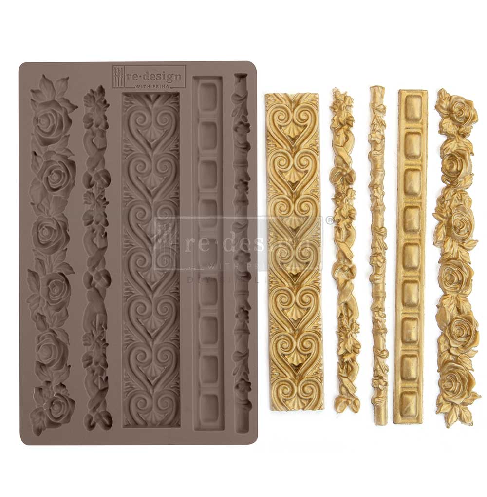 a set of decorative molds and mold molds