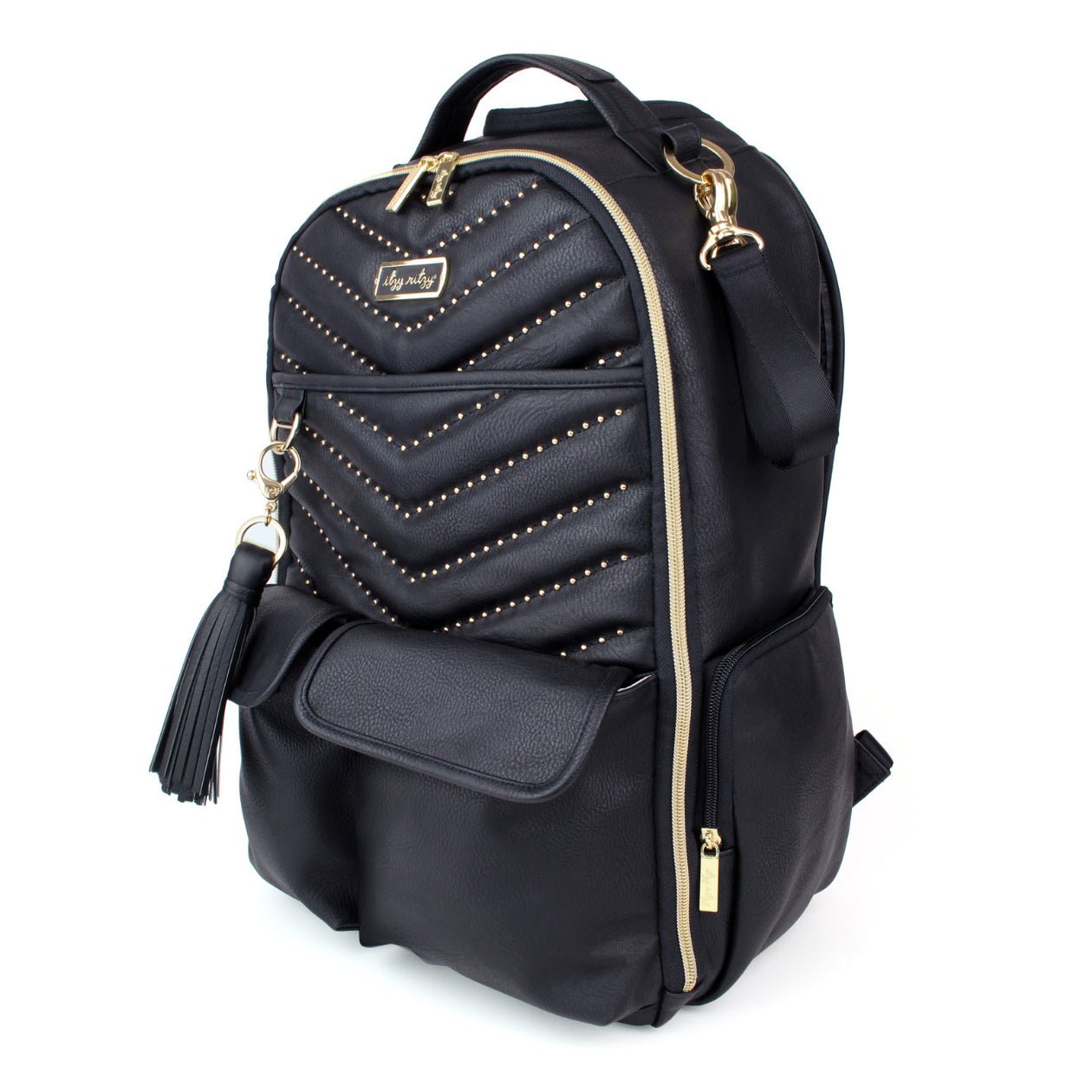 Rock & Roll Black Boss Backpack Diaper Bag