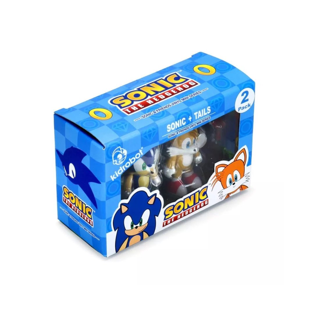 a box of sonic the hedge action figures