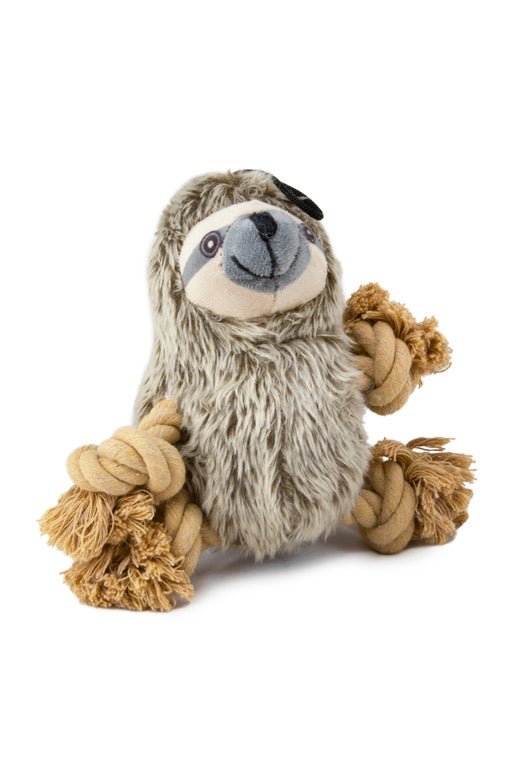 Steel Color Dog Sloth Roper Dog Toy