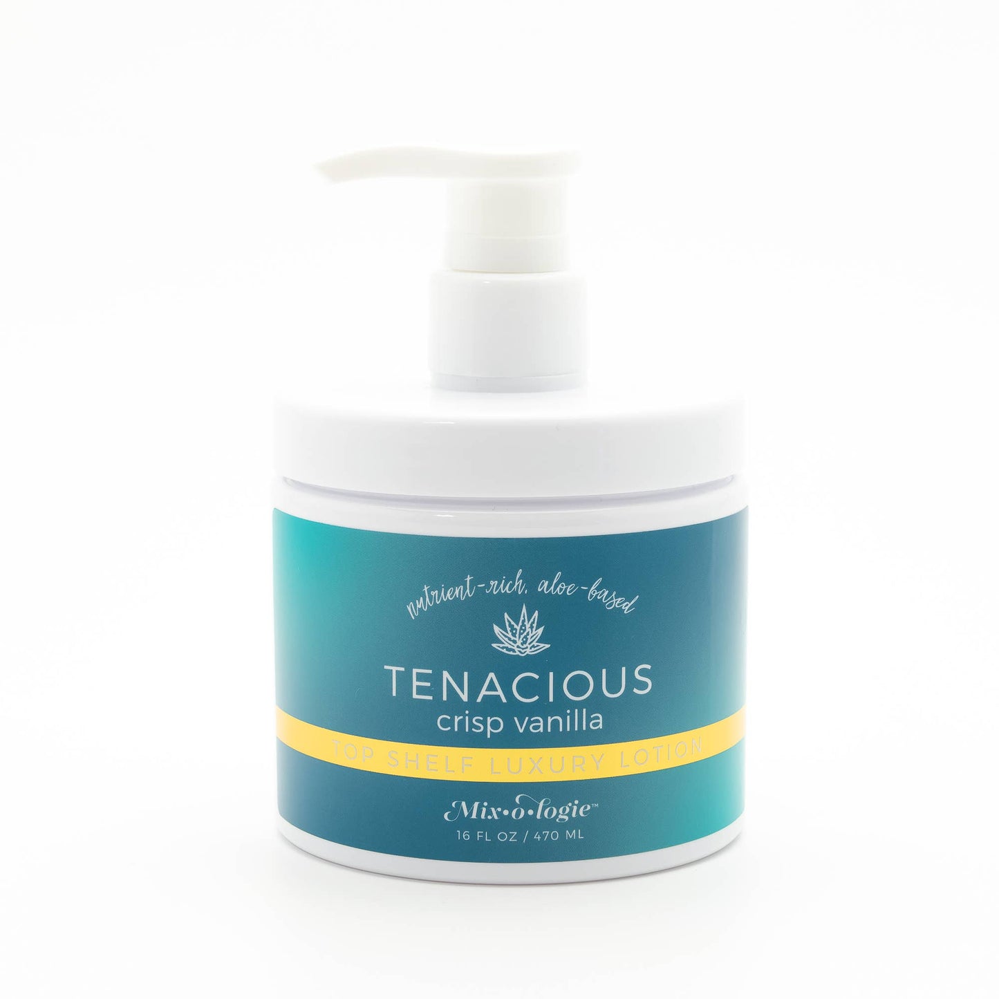 Tenacious (crisp vanilla) Top Shelf Lotion (16 oz. Tub)