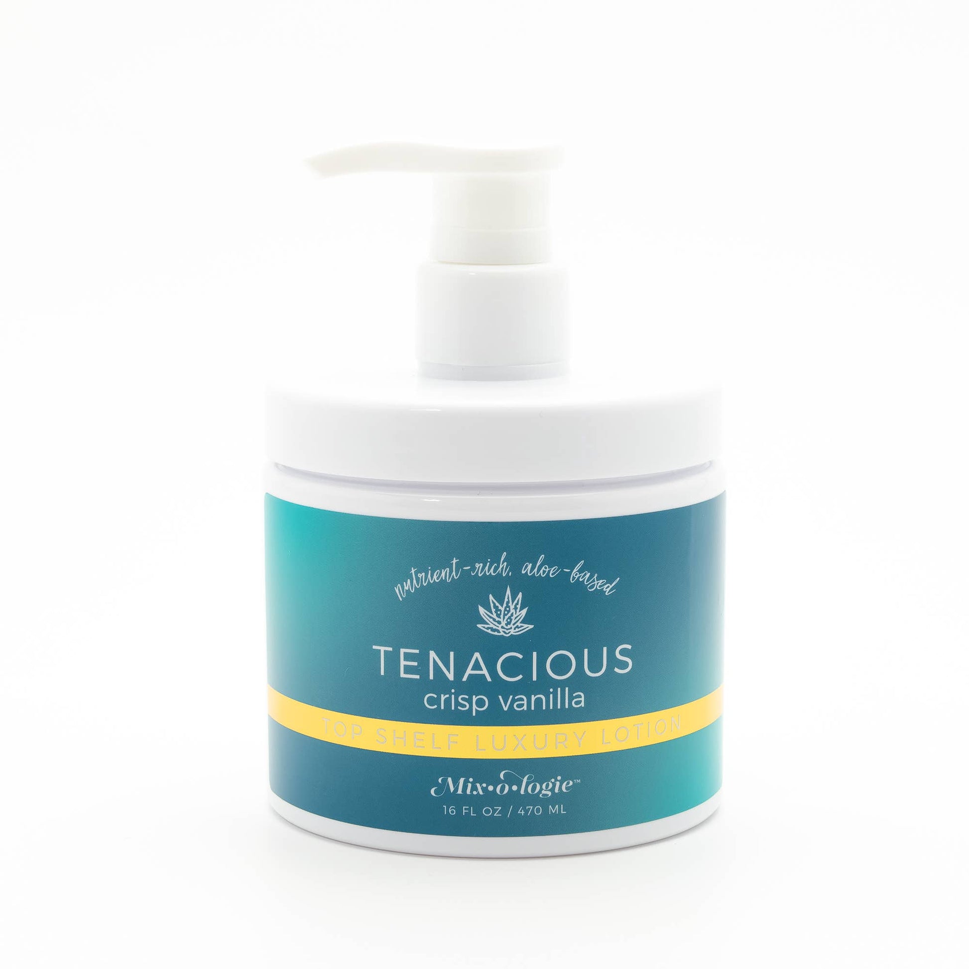 Tenacious (crisp vanilla) Top Shelf Lotion (16 oz. Tub)