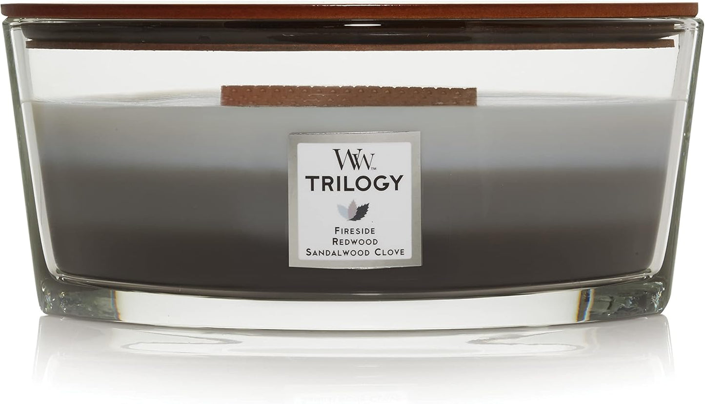 Trilogy Warm Woods Woodwick Candle