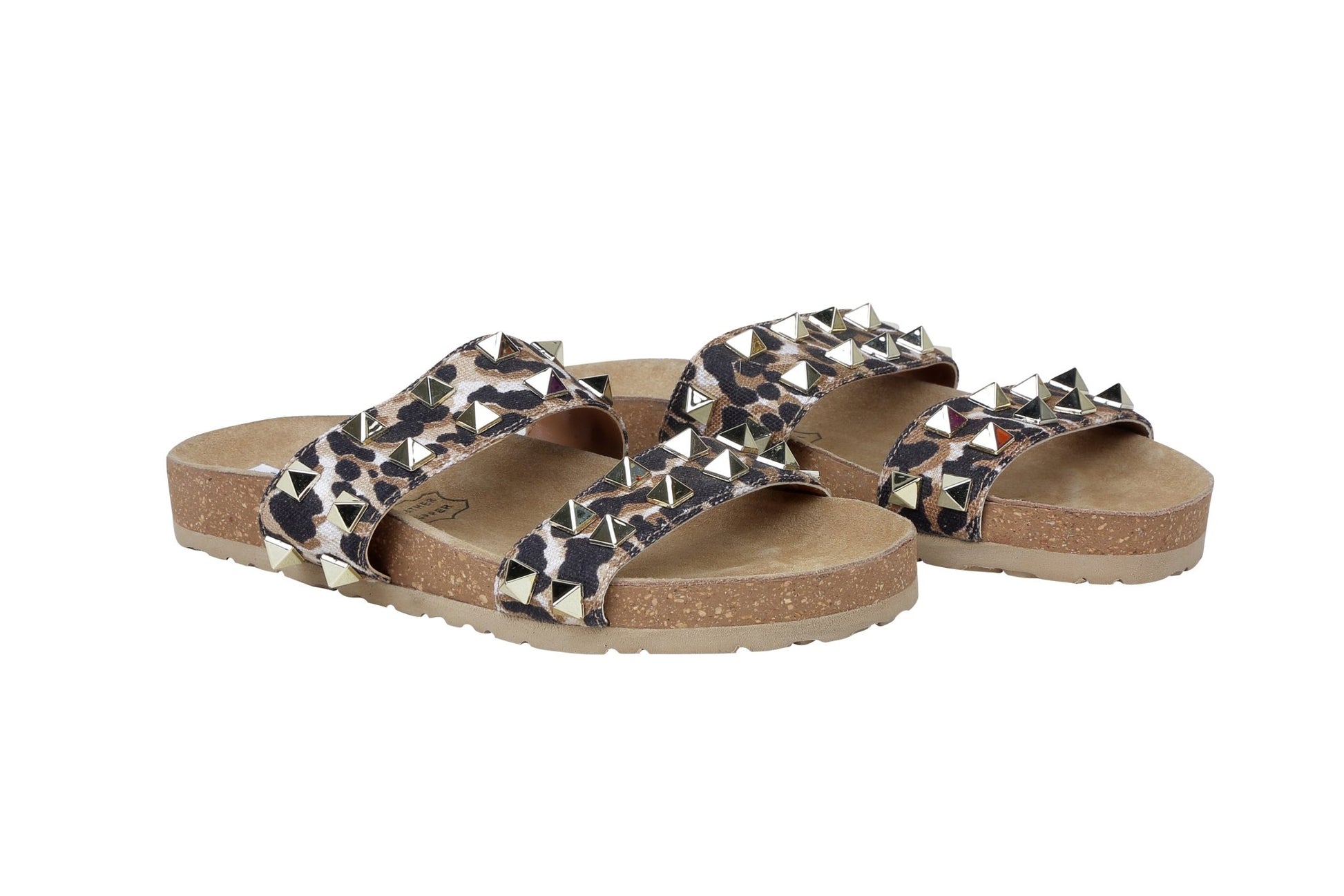 a pair of sandals with bows on them